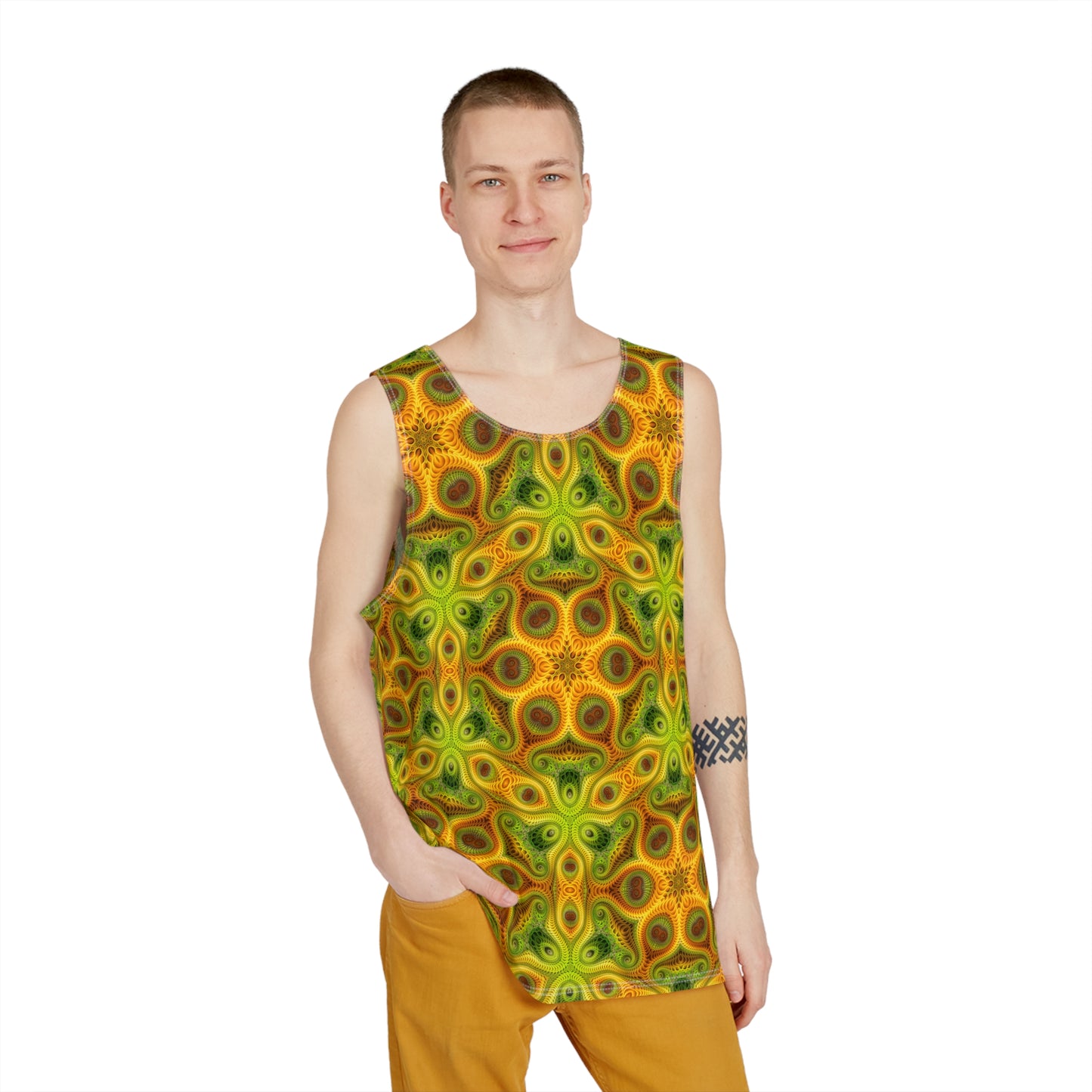"Sun Lattice" MEN'S TANK TOP