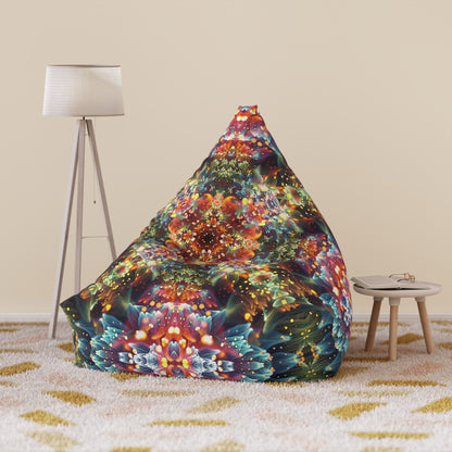 "Kaleidobloom" BEAN BAG CHAIR COVER