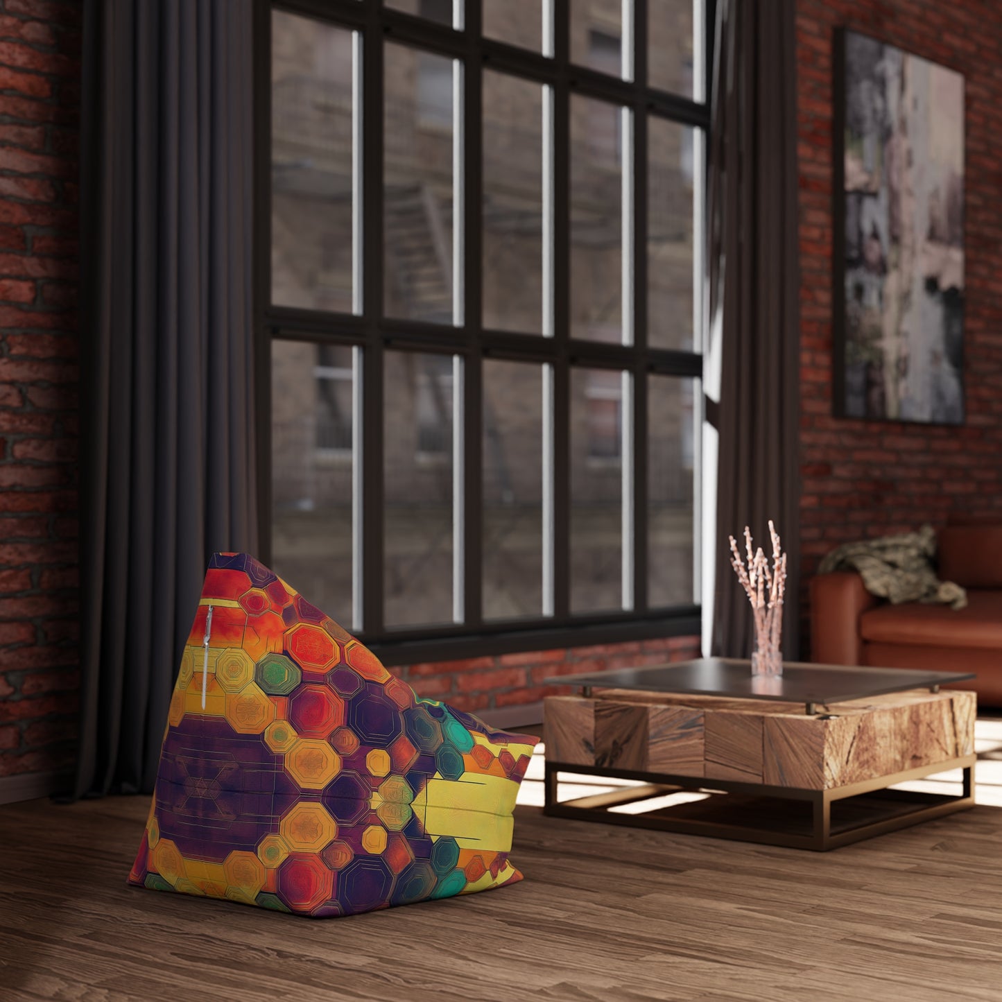 "Honeycombed" BEAN BAG CHAIR COVER