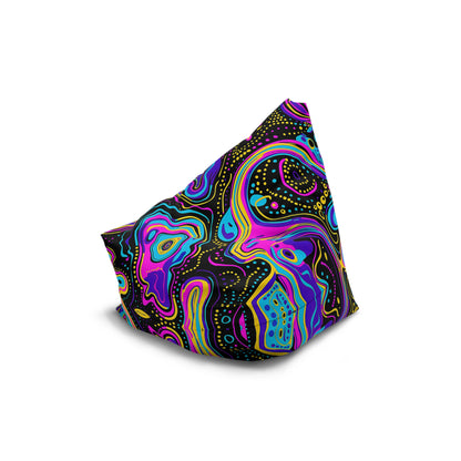 "Neon-Ray Vision" BEAN BAG CHAIR COVER