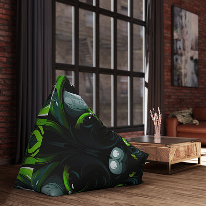 "Only 50% Schizophrenic" BEAN BAG CHAIR COVER