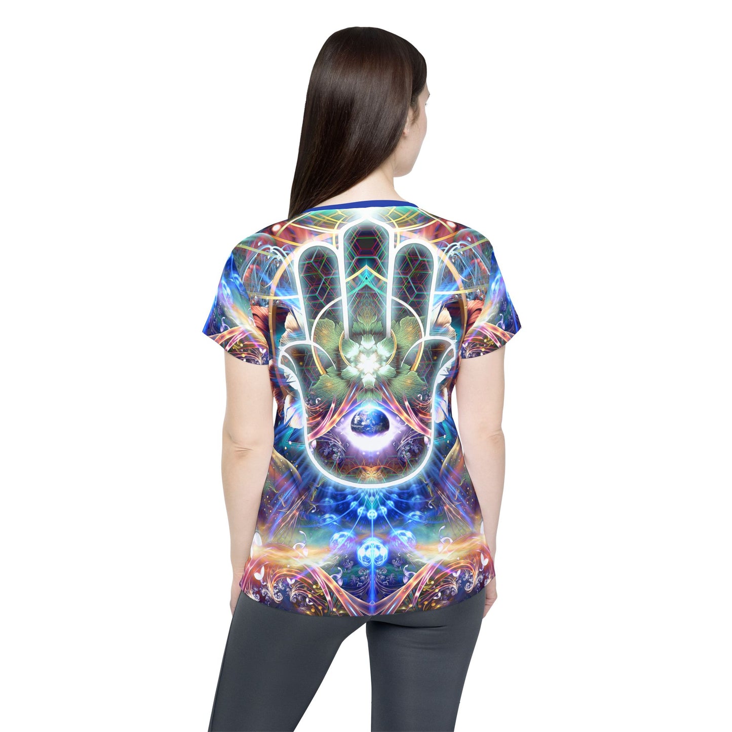 "Divine Protection" (WOMEN'S) SPORT TEE