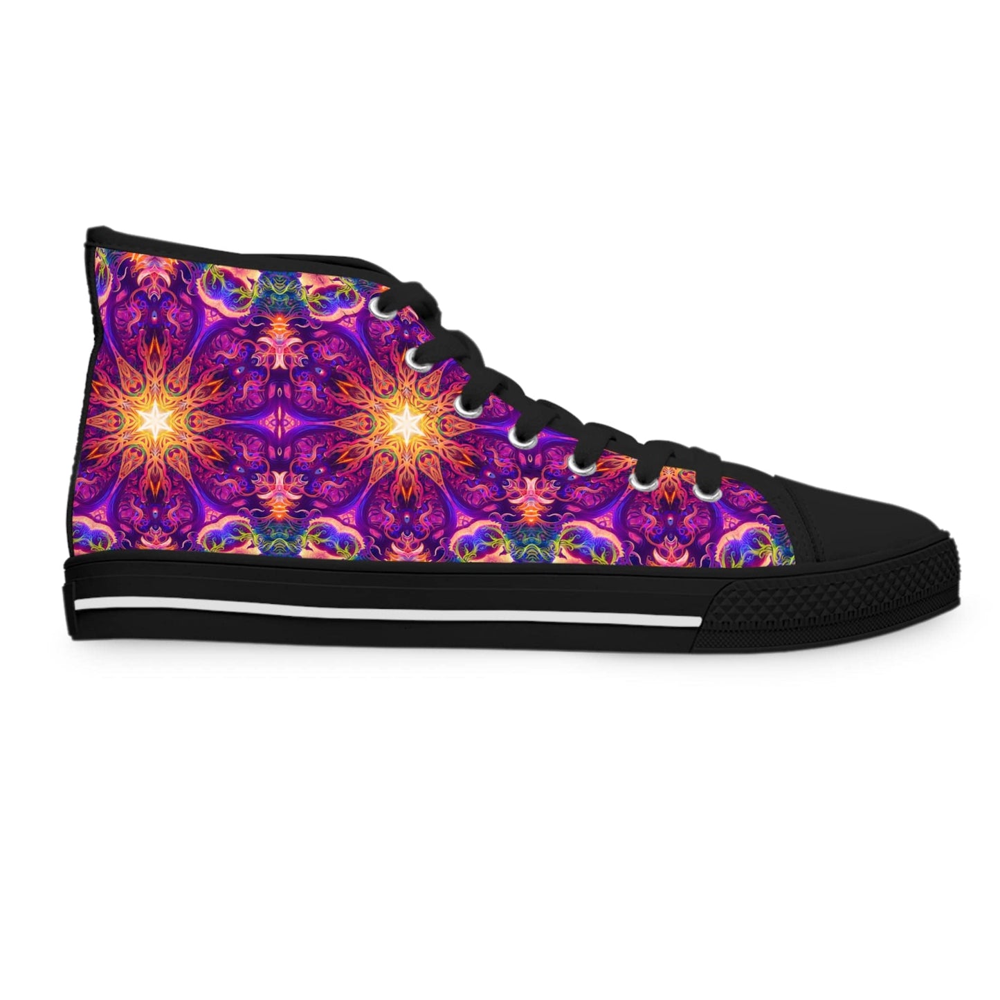 "The Sacred Circle V2" WOMEN'S HIGHT TOP SNEAKERS