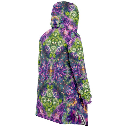 "Emergence Pattern" HOODED CLOAK