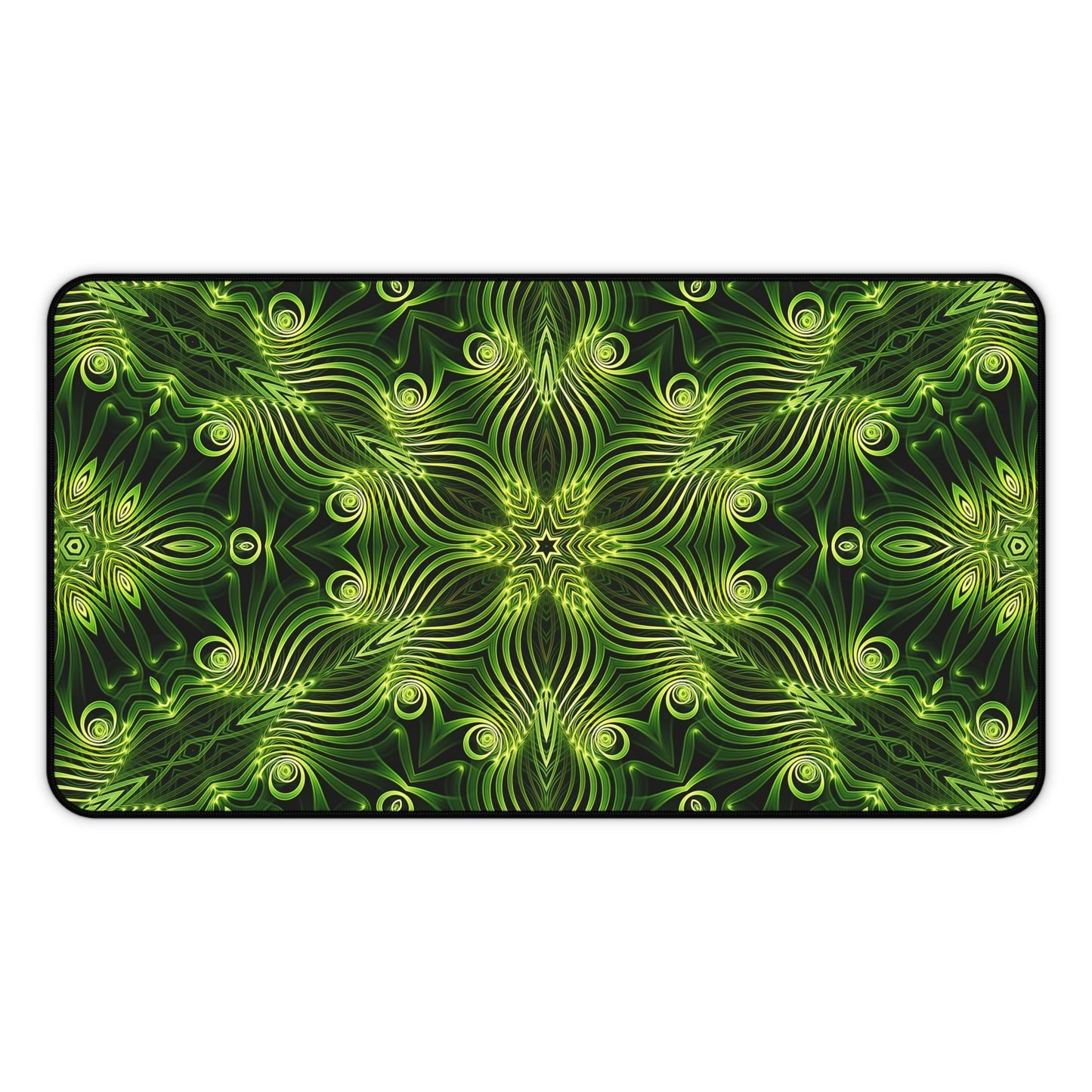 "Green Lattice" DESK MAT (12x18)(12x22)(15.5x31)