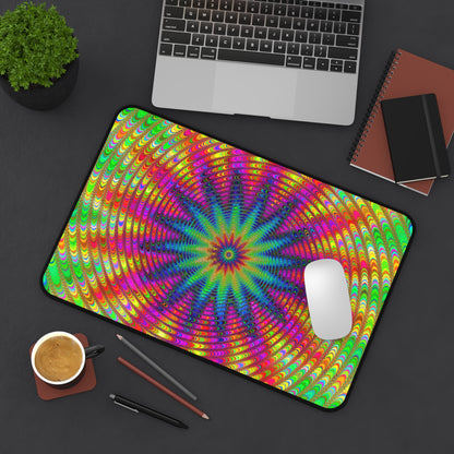 "Tie Dye Burst" DESK MAT (12x18)(12x22)(15.5x31)