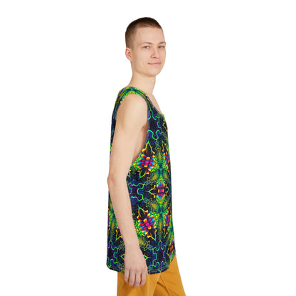Might Be Poisonous men's tank top laid flat.