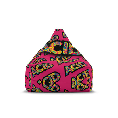 "ACID Pattern Pink" BEAN BAG CHAIR COVER