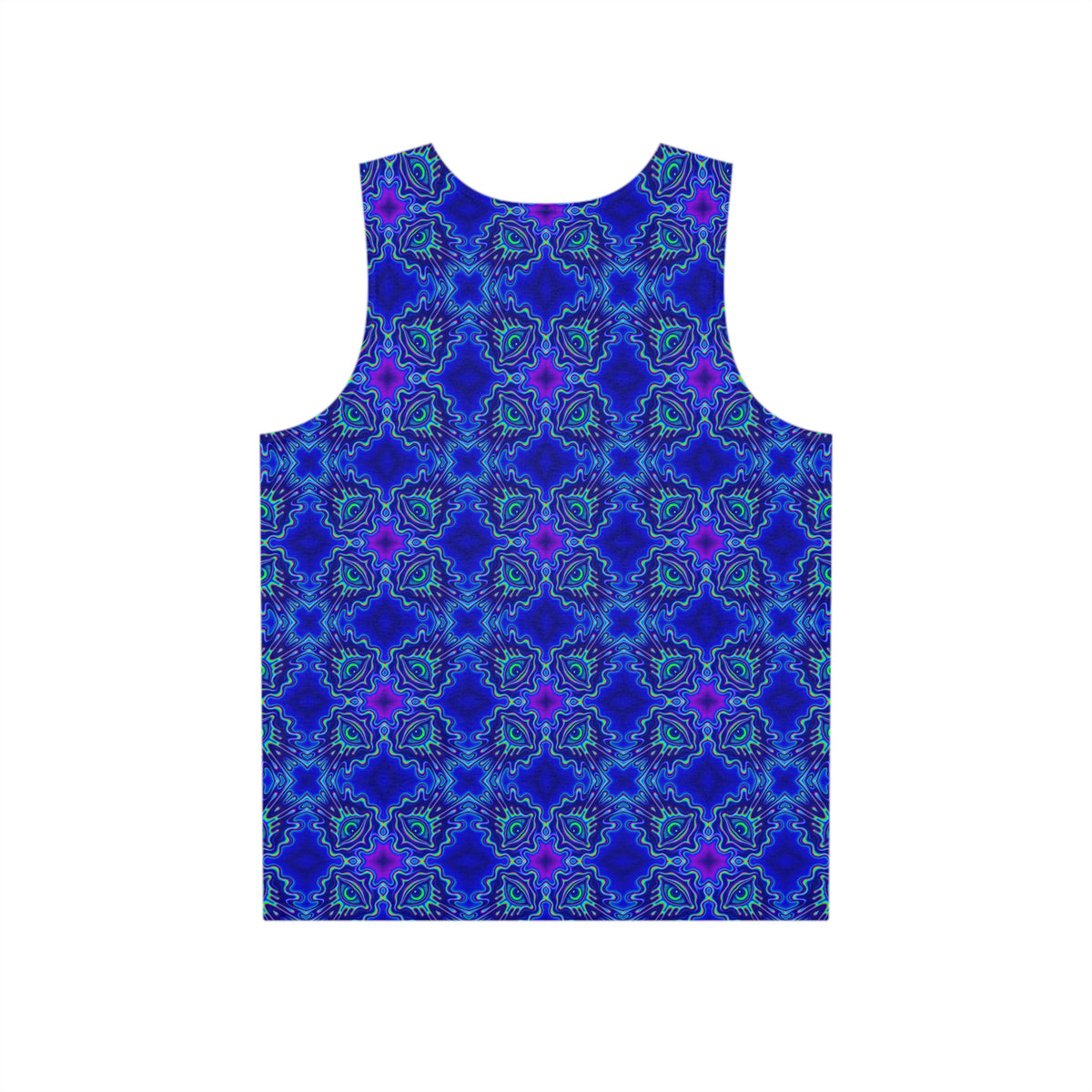 "All Melting Eye Matrix" MEN'S TANK TOP