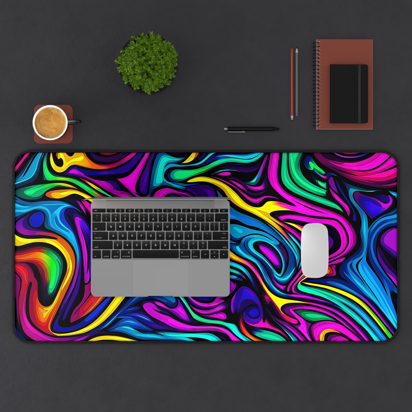 "Blend In or DON'T" DESK MAT (12x18)(12x22)(15.5x31)