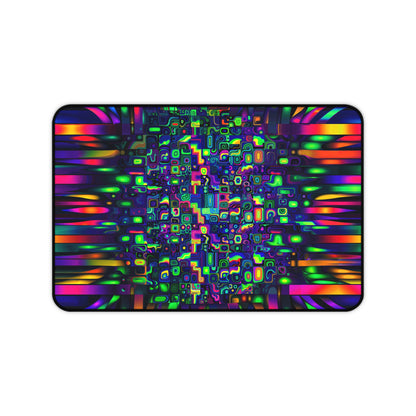 "Prismatic Distortion" DESK MAT (12x18)(12x22)(15.5x31)