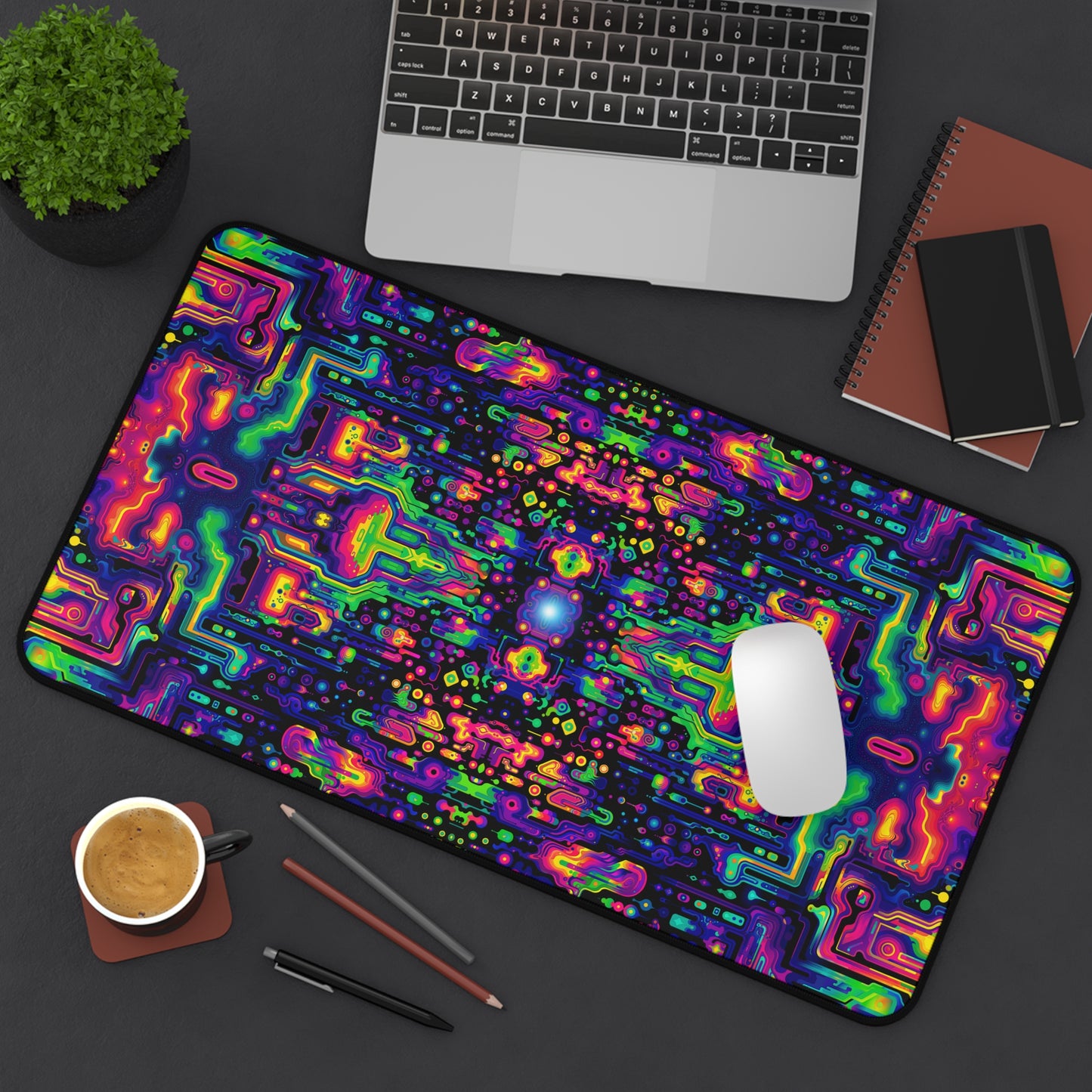 "Trip Capacitor" DESK MAT (12x18)(12x22)(15.5x31)