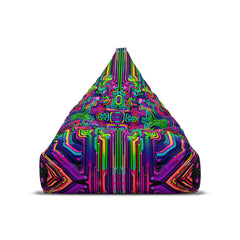 "Rave Nexus" BEAN BAG CHAIR COVER