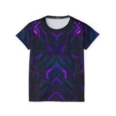 "Alice In Night City" (WOMEN'S) SPORT TEE