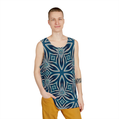 Back view of the Ice Chant men's tank top.