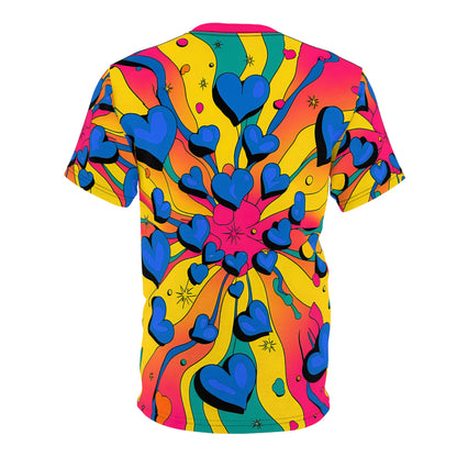 "Psychedelic Hearts" PREMIUM TEE