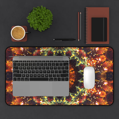 "Autumn Bloom" DESK MAT / MOUSE PAD (12x18)(12x22)(15.5x31)