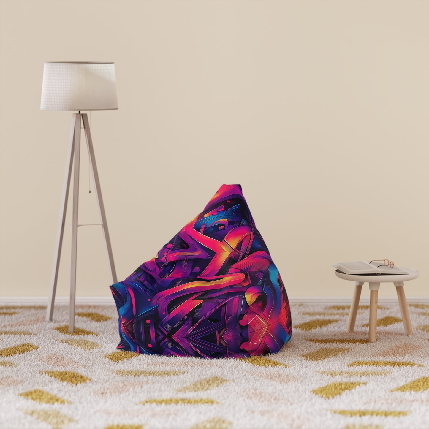 "Gra3D" BEAN BAG CHAIR COVER