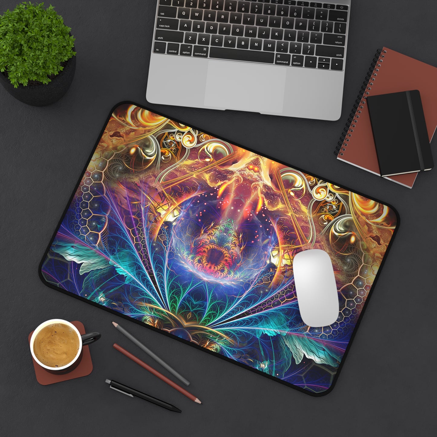 "Source of Creativity" DESK MAT (12x18)(12x22)(15.5x31)