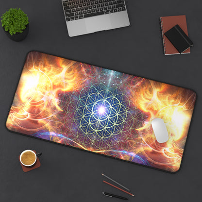 "Source" DESK MAT / MOUSE PAD (12x18)(12x22)(15.5x31)