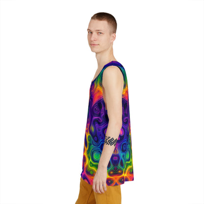"The Rainbow Tasted Me" MEN'S TANK TOP