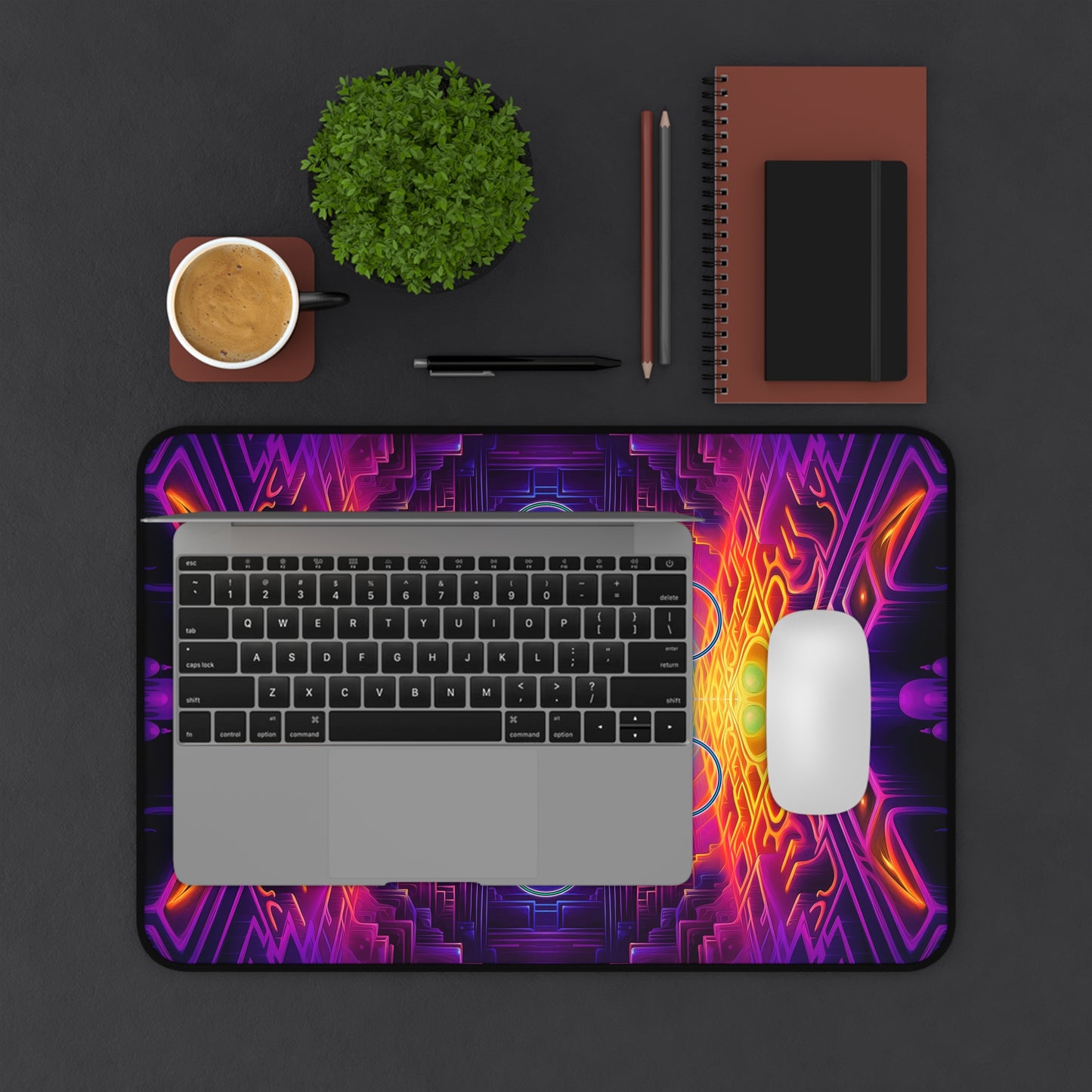 "Focused Thought" DESK MAT (12x18)(12x22)(15.5x31)