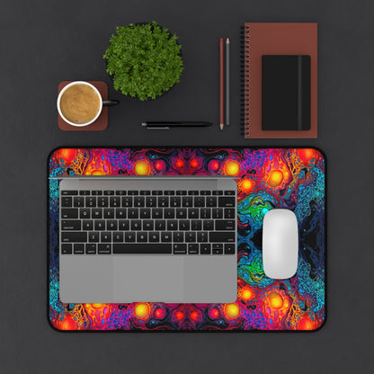 "Molten Flow" DESK MAT (12x18)(12x22)(15.5x31)