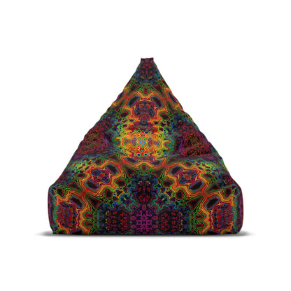"Lysergic Burst" BEAN BAG CHAIR COVER