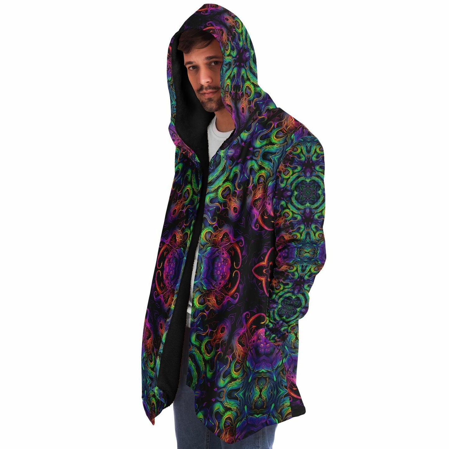 "Cthulhu Kaleider" HOODED CLOAK