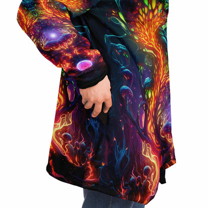 "Mush Dark So Color" HOODED CLOAK