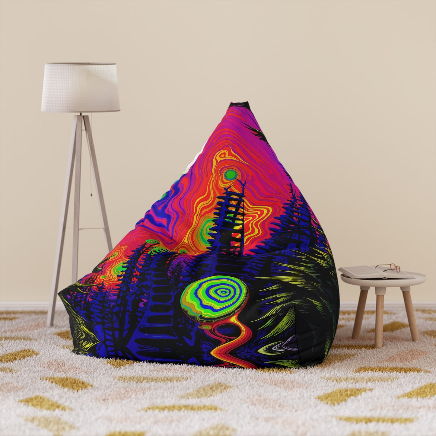 "Mushy Night" BEAN BAG CHAIR COVER