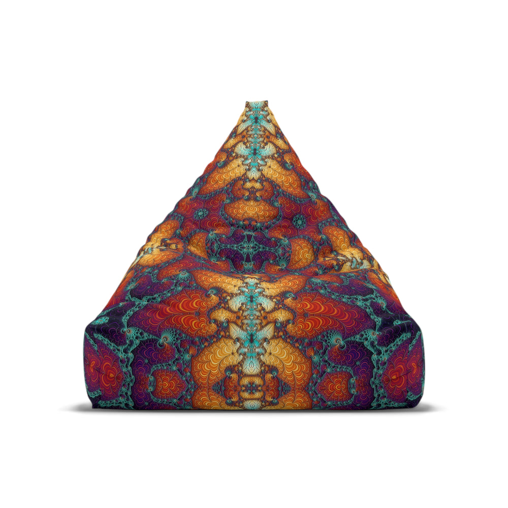 "Psychedelic Fractal" BEAN BAG CHAIR COVER