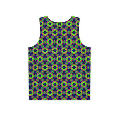 "Borealus Effect Lattice" MEN'S TANK TOP