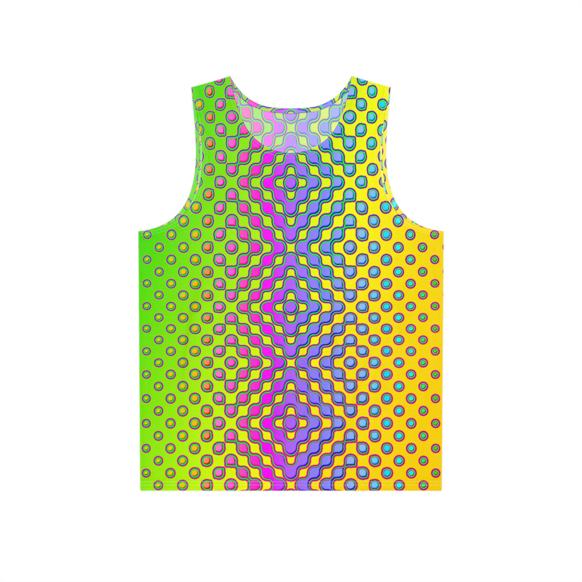 "Morphing Cycles Yellow" MEN'S TANK TOP