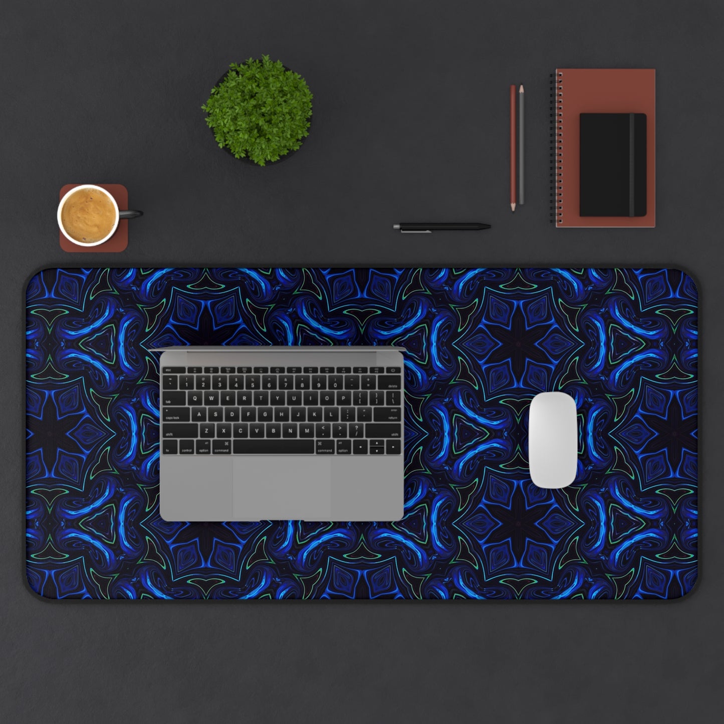 "Liquid Night" DESK MAT (12x18)(12x22)(15.5x31)