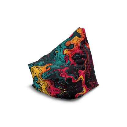 "Neon Oil" BEAN BAG CHAIR COVER