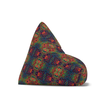 "Shipibo Psy Pattern" BEAN BAG CHAIR COVER