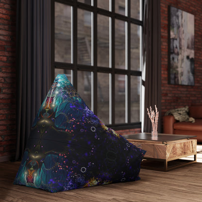 "Source of Creativity Flip" BEAN BAG CHAIR COVER