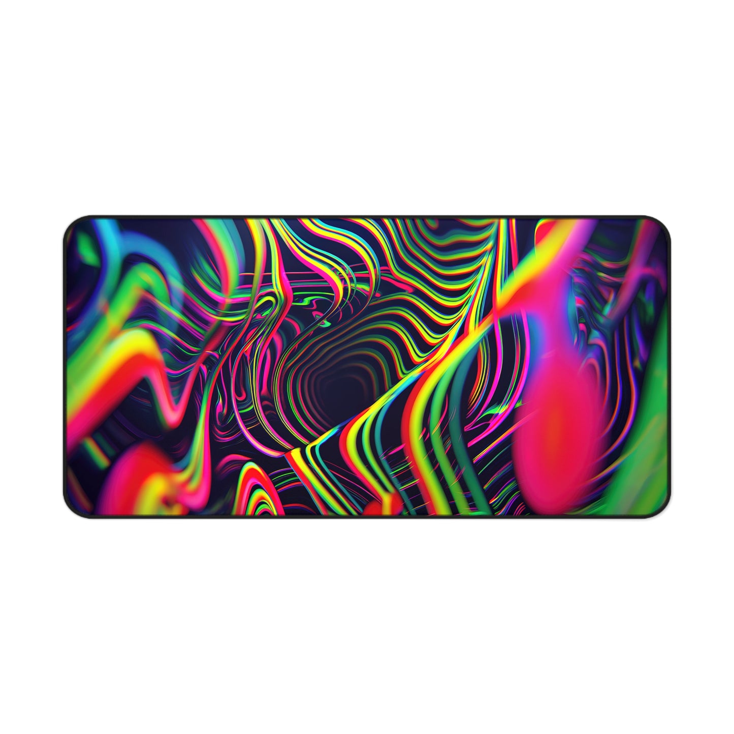 "Psychedelic Tracers" DESK MAT (12x18)(12x22)(15.5x31)