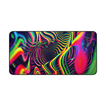 "Psychedelic Tracers" DESK MAT (12x18)(12x22)(15.5x31)