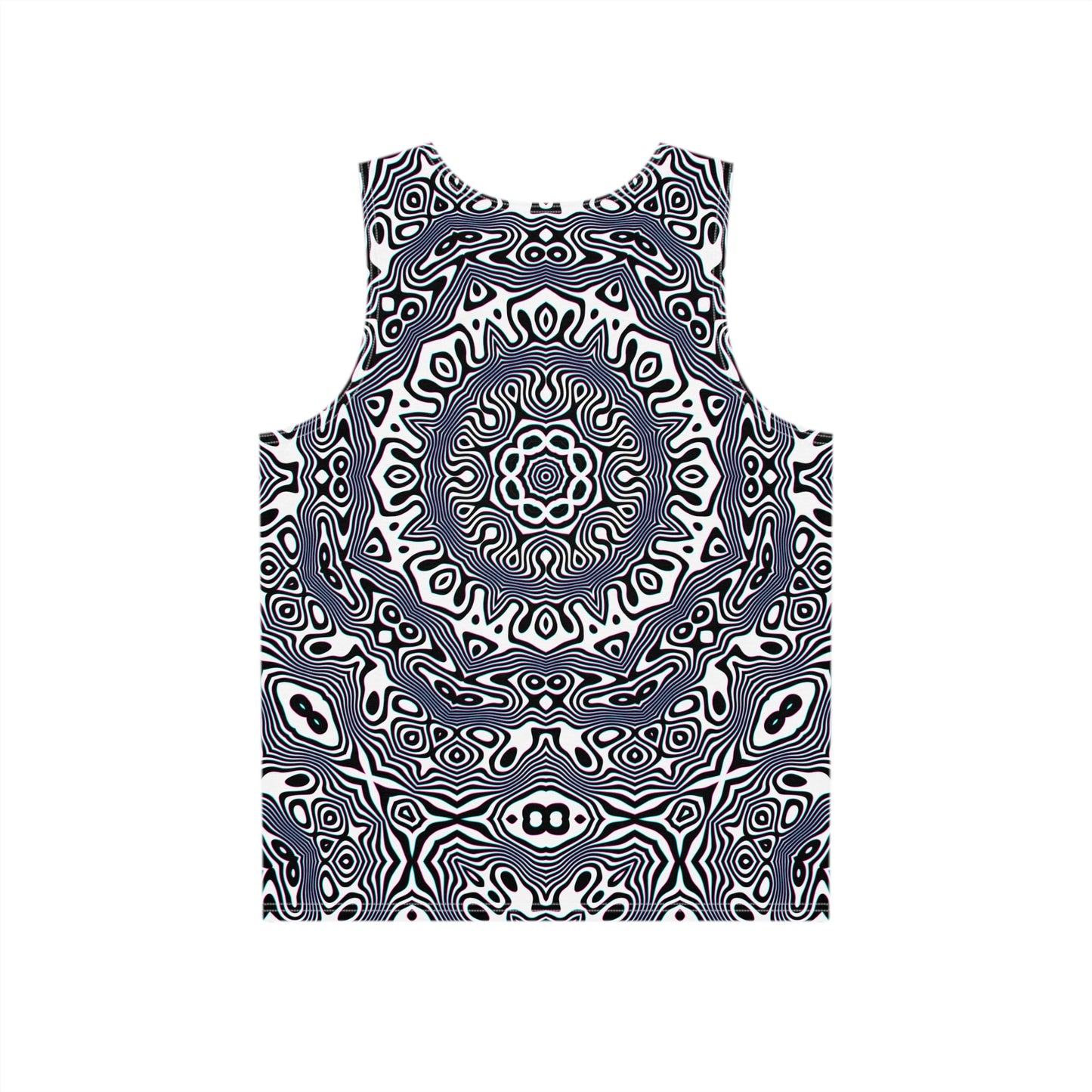 "Wildcat Mandala (White)" MEN'S TANK TOP