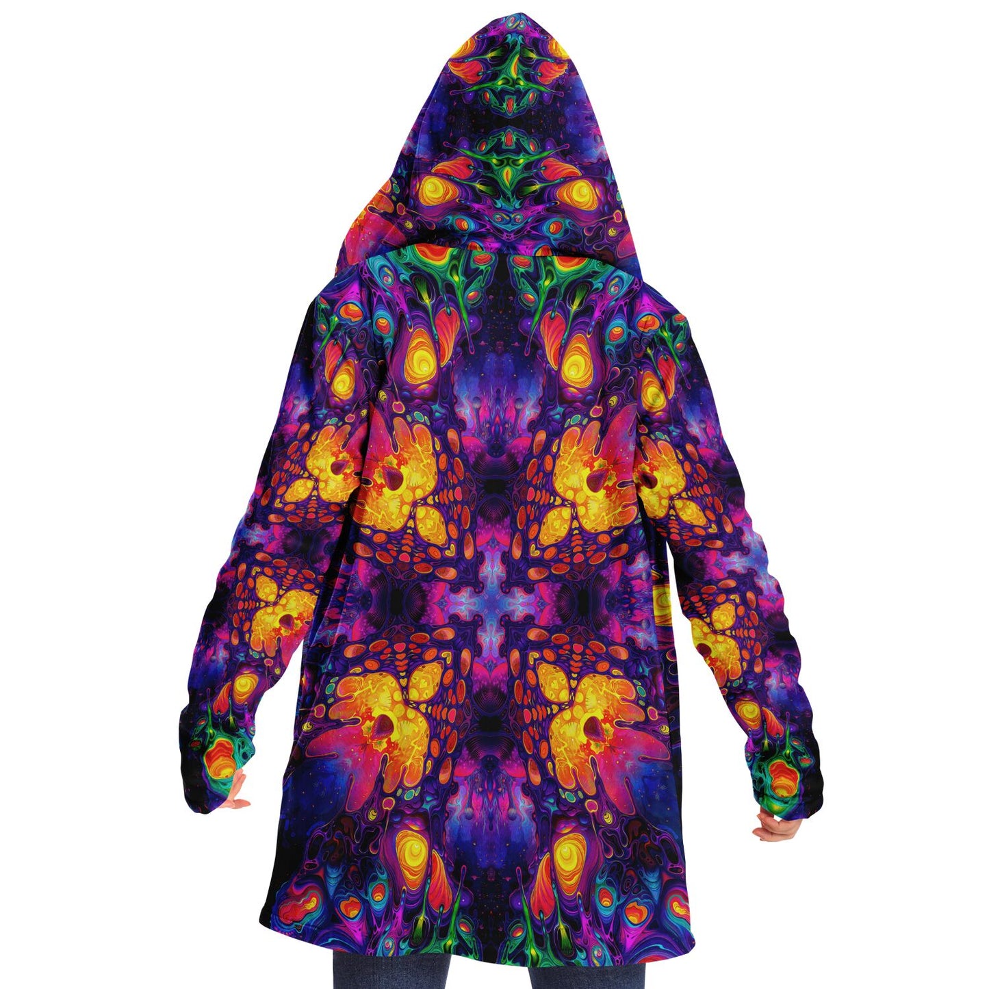 "Nebulon Burst" HOODED CLOAK