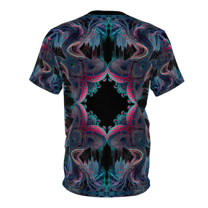 "Tunnel Vision - Mushroom Tree Mandala" PREMIUM TEE