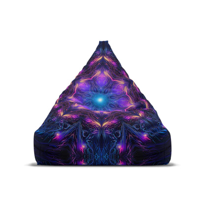 "Twilight Glow Mandala" BEAN BAG CHAIR COVER