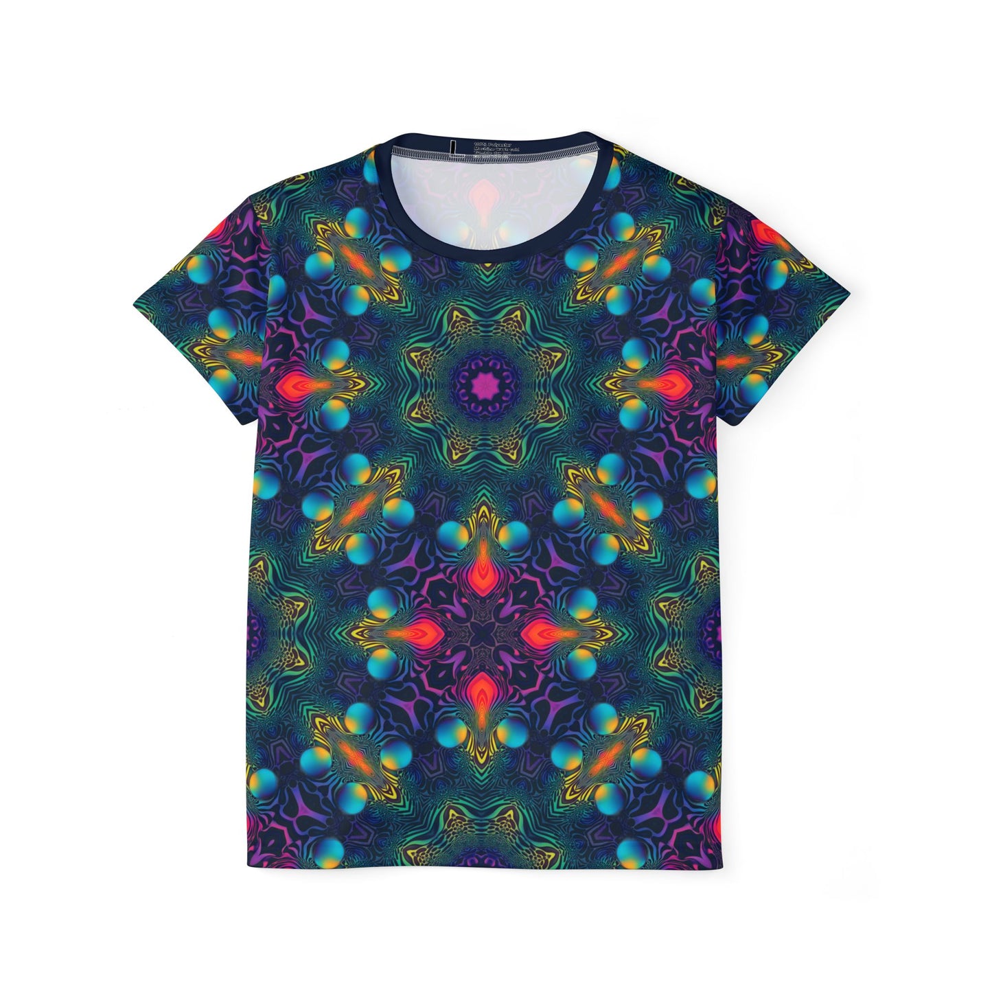 "Cosmic Fingerprint V2" (WOMEN'S) SPORT TEE