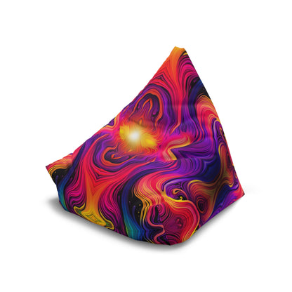 "Cosmic Currents" BEAN BAG CHAIR COVER