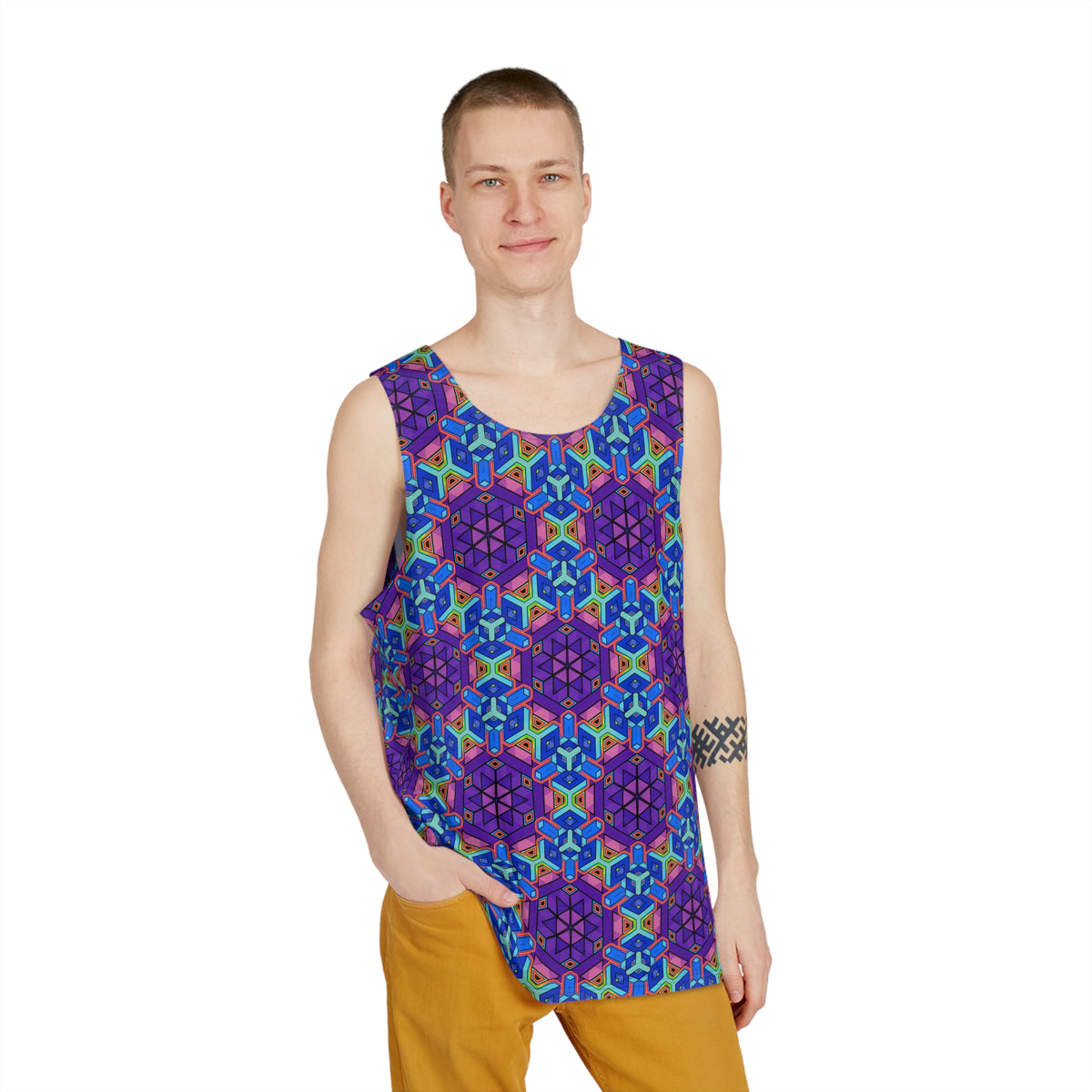 "Possible Pattern" MEN'S TANK TOP