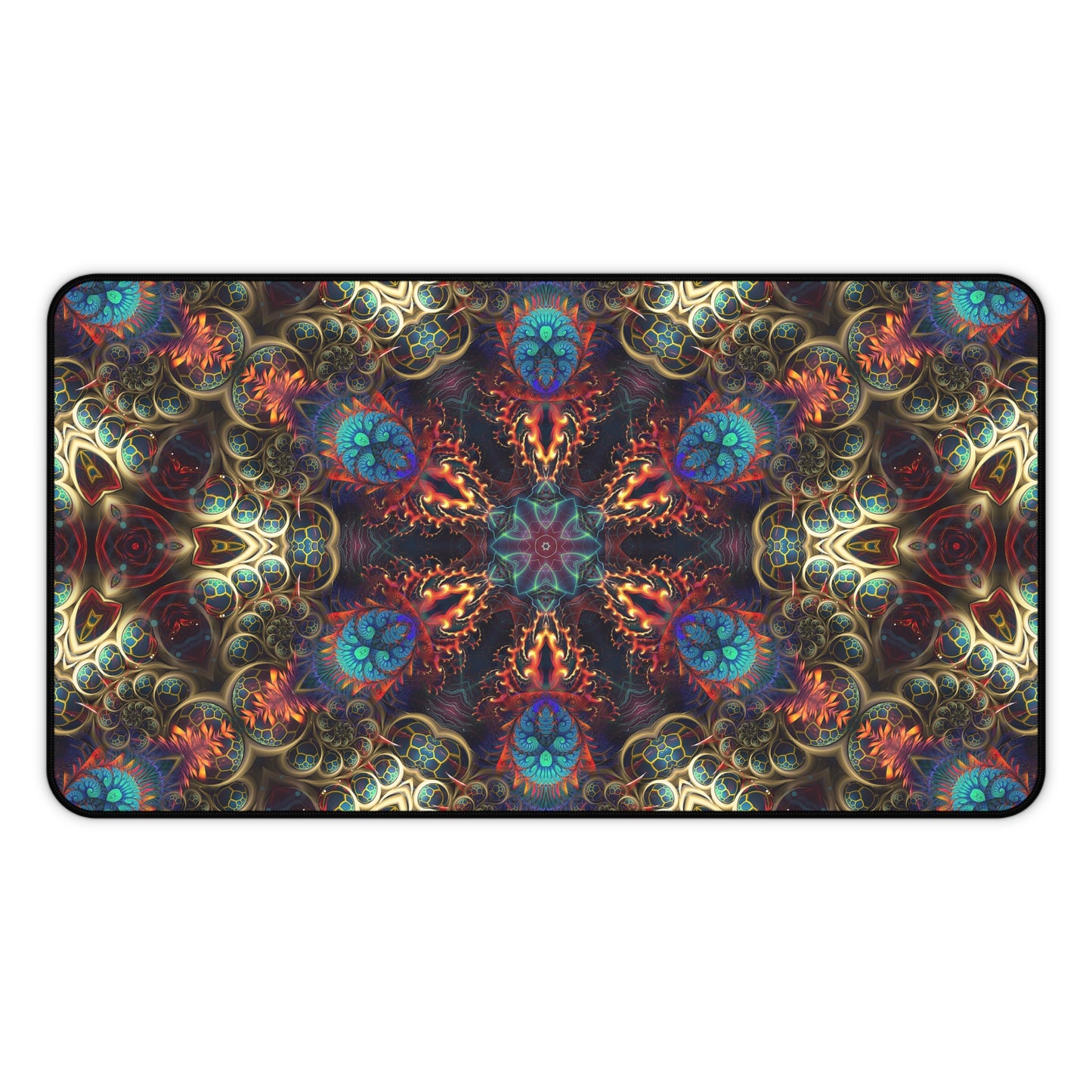 "Stimulous Mandala" DESK MAT (12x18)(12x22)(15.5x31)