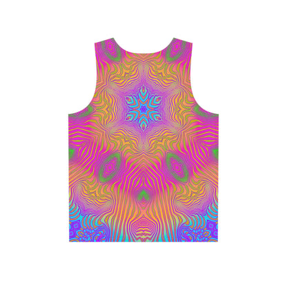 "Neon King Mandala" MEN'S TANK TOP
