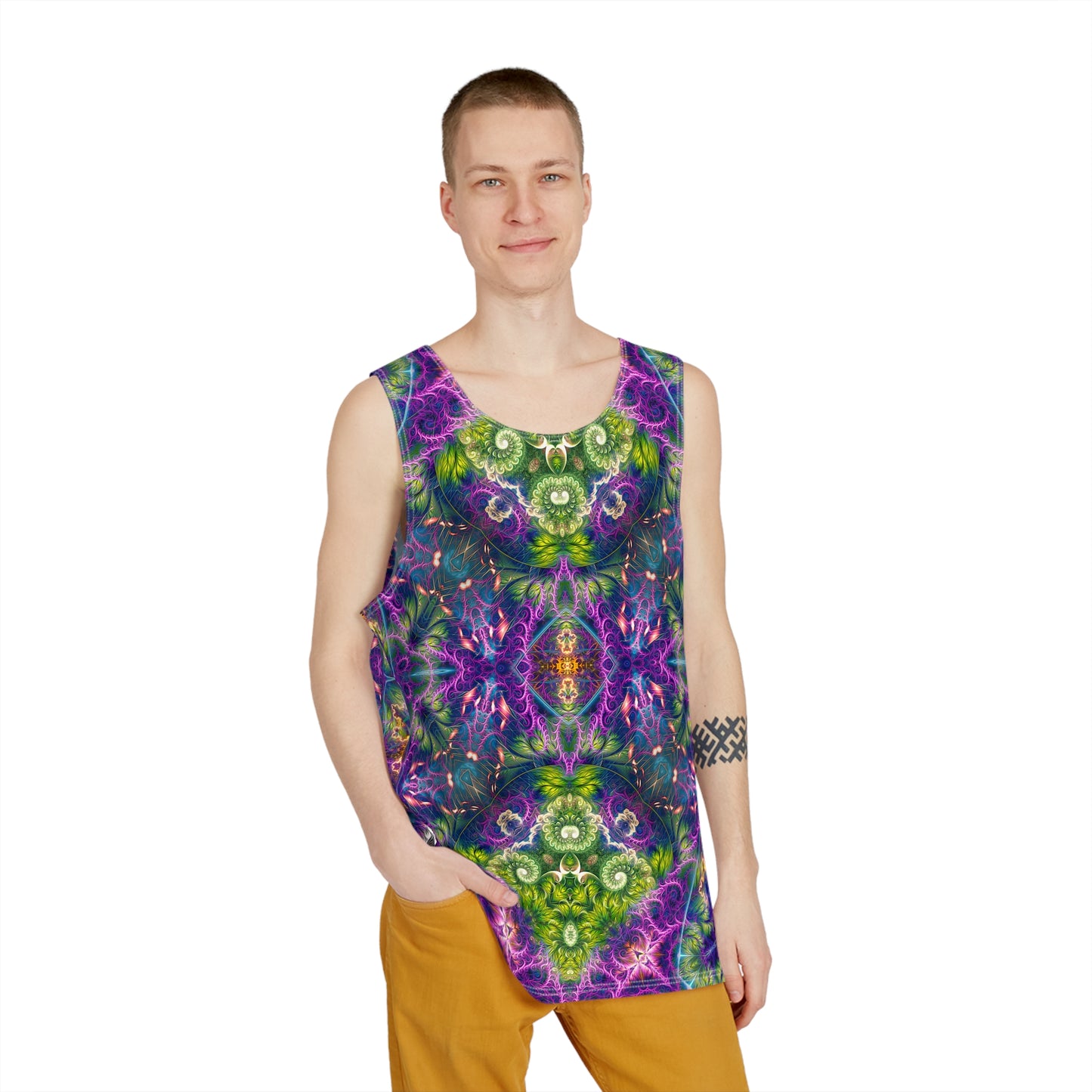 "Emergence Pattern" MEN'S TANK TOP